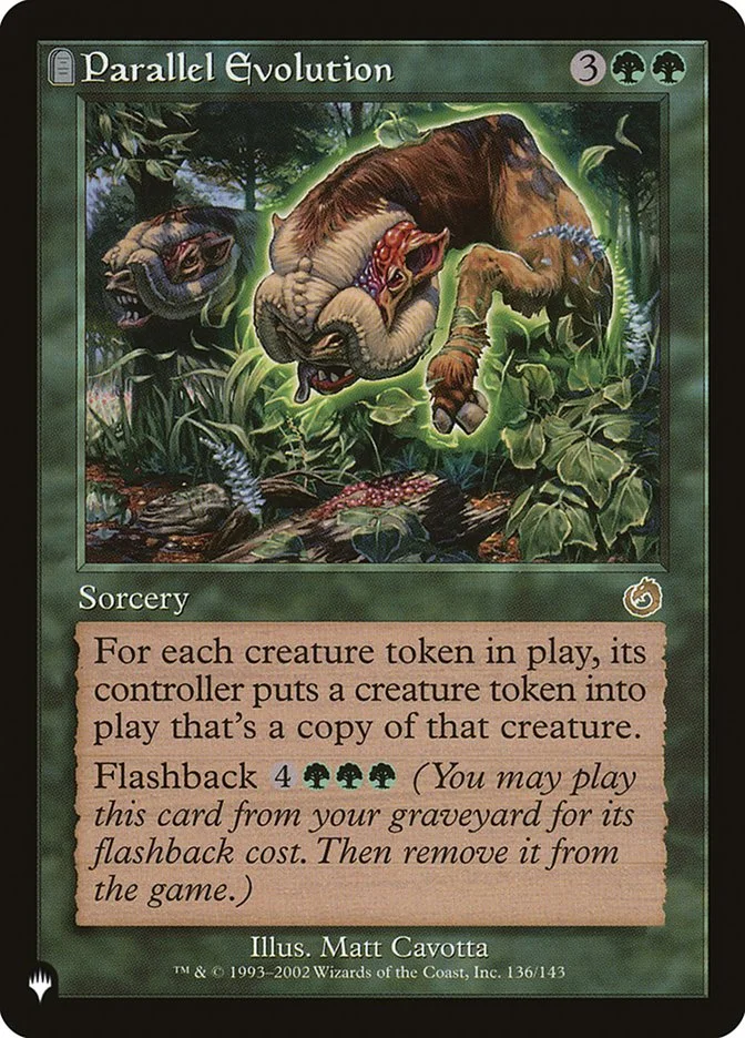 Parallel Evolution (The List) - Magic: The Gathering in TCG Land