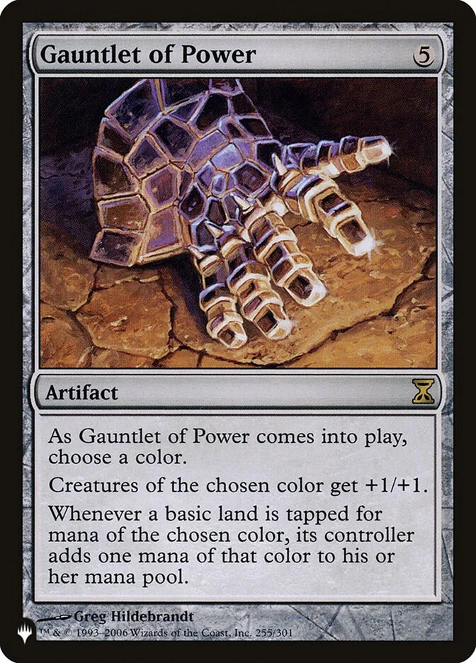 Gauntlet of Power (The List) - Magic: The Gathering in TCG Land