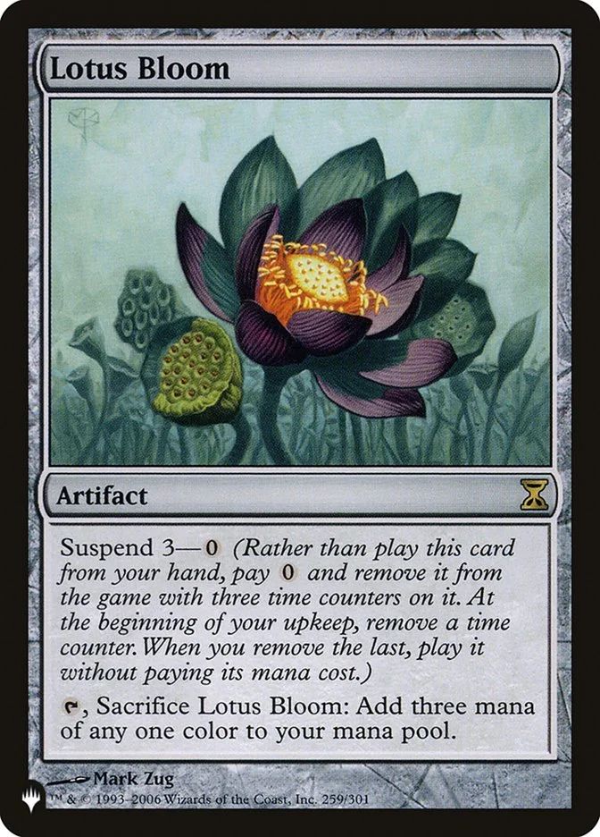Lotus Bloom (The List) - Magic: The Gathering in TCG Land