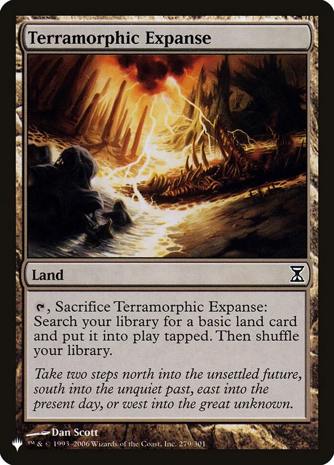 Terramorphic Expanse (The List) - Magic: The Gathering in TCG Land