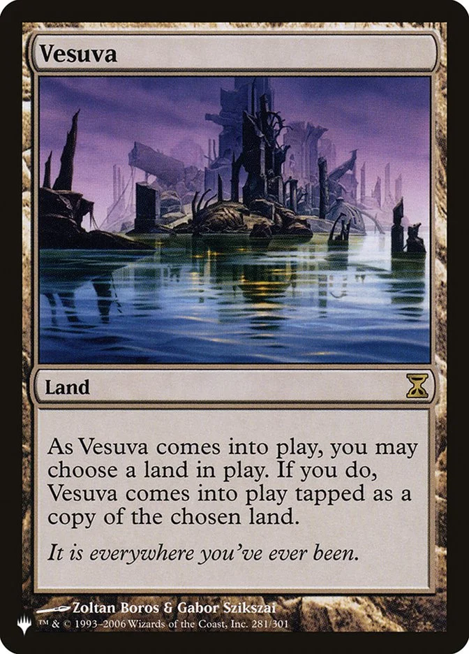 Vesuva (The List) - Magic: The Gathering in TCG Land México