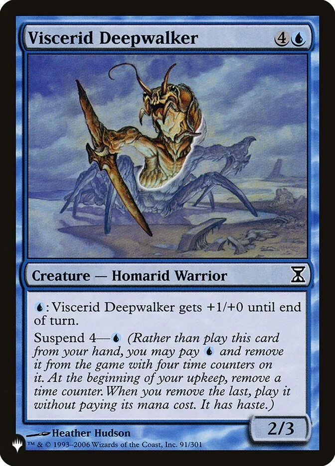 Viscerid Deepwalker (The List) - Magic: The Gathering in TCG Land
