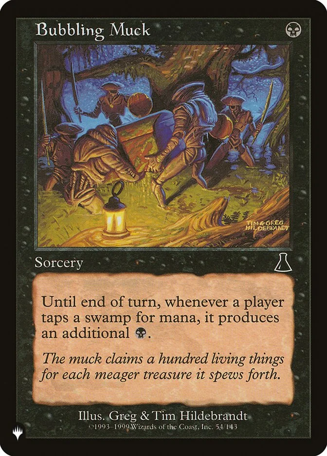 Bubbling Muck (The List) - Magic: The Gathering in TCG Land