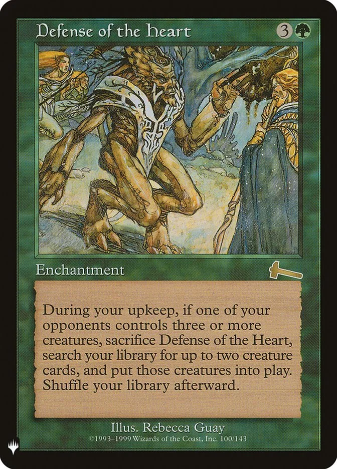 Defense of the Heart (The List) - Magic: The Gathering in TCG Land