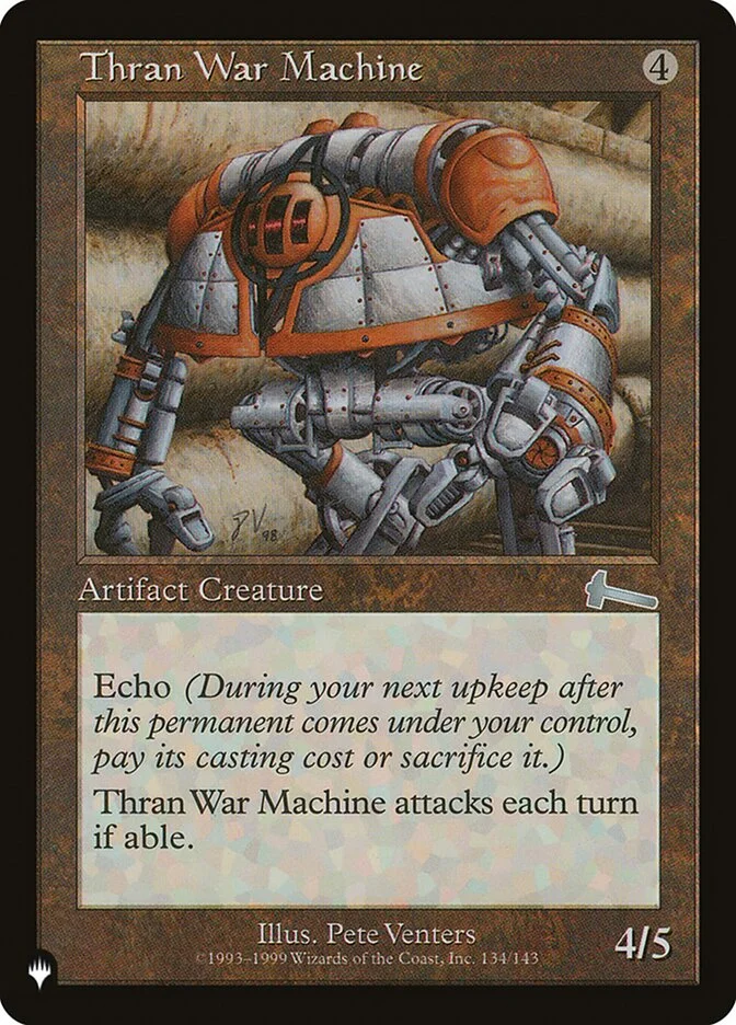 Thran War Machine (The List) - Magic: The Gathering in TCG Land