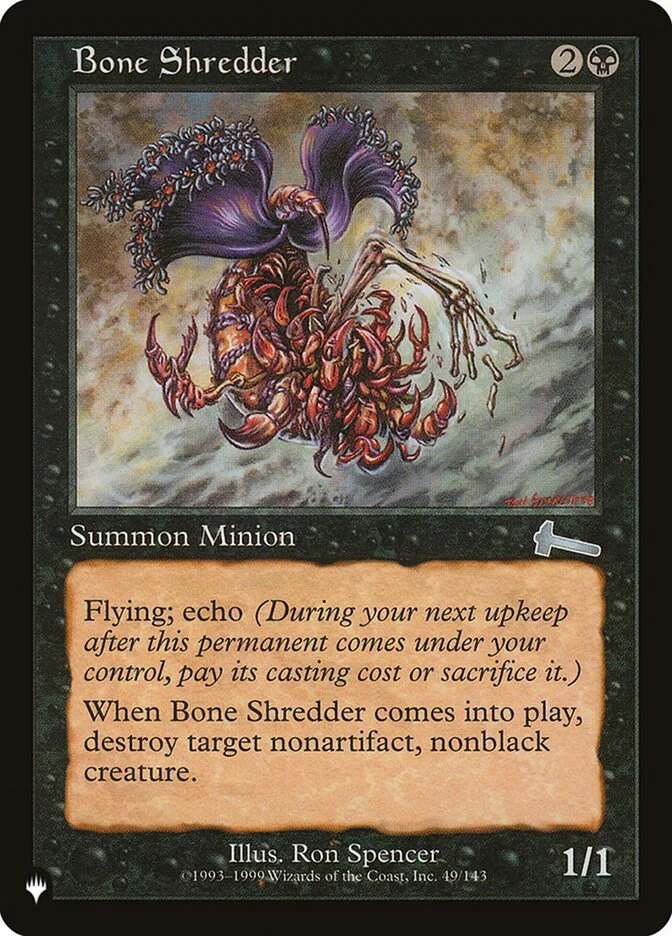 Bone Shredder (The List) - Magic: The Gathering in TCG Land