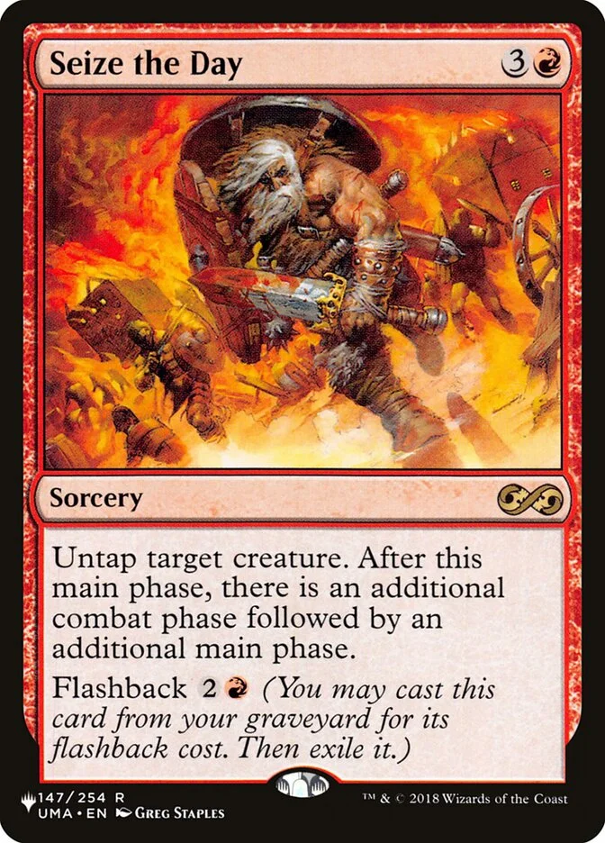 Seize the Day (The List) - Magic: The Gathering in TCG Land