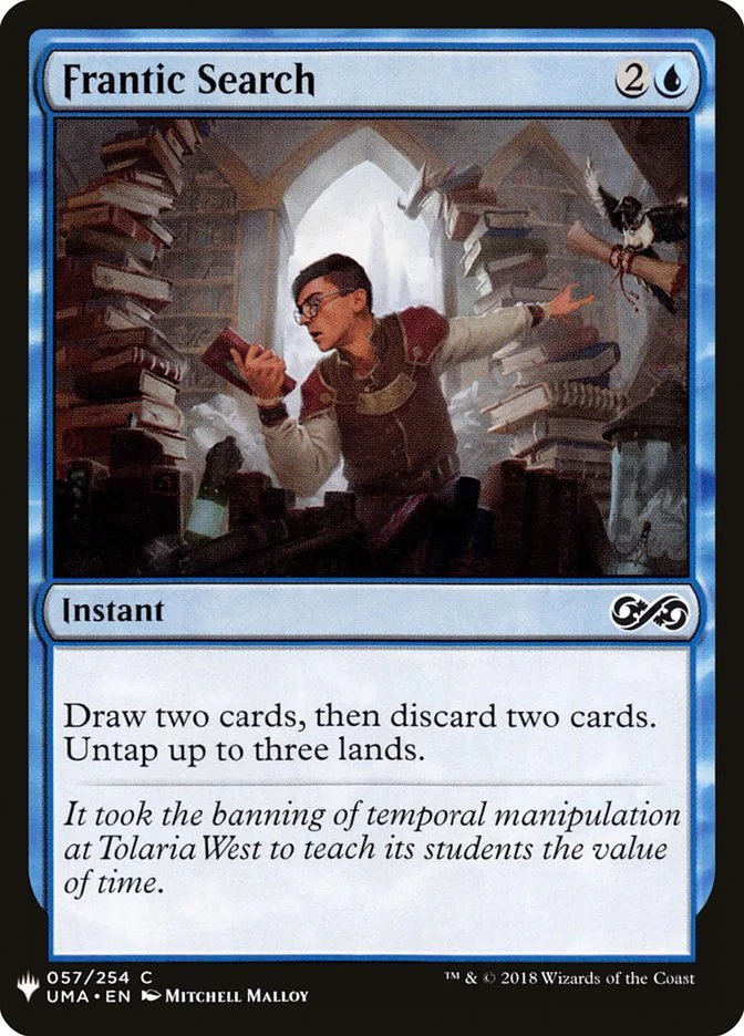 Frantic Search (The List) - Magic: The Gathering in TCG Land