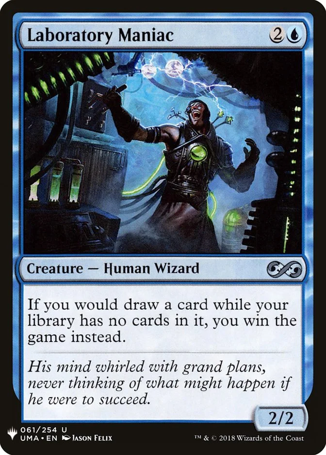 Laboratory Maniac (The List) - Magic: The Gathering in TCG Land