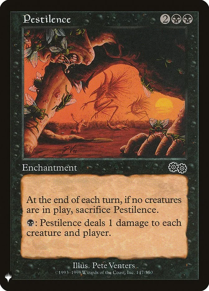 Pestilence (The List) - Magic: The Gathering in TCG Land