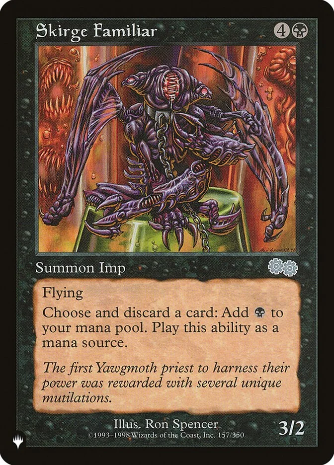 Skirge Familiar (The List) - Magic: The Gathering in TCG Land