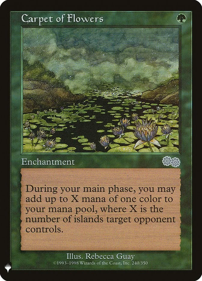 Carpet of Flowers (The List) - Magic: The Gathering in TCG Land