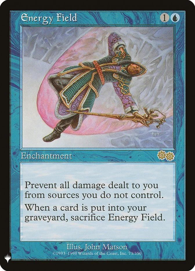 Energy Field (The List) - Magic: The Gathering in TCG Land