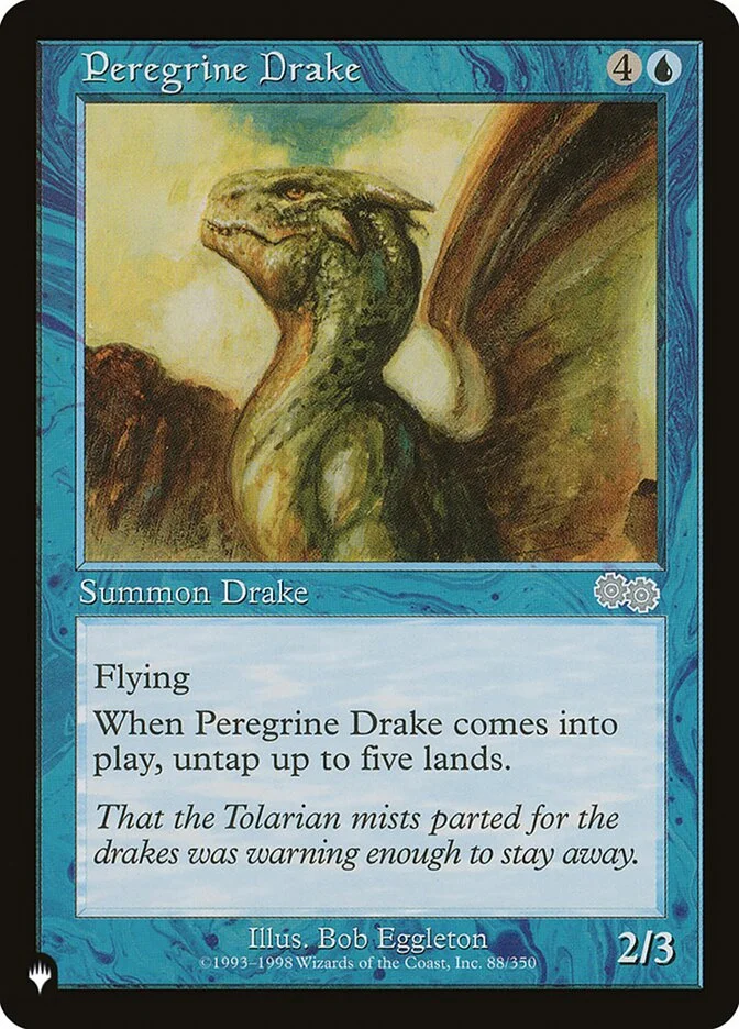 Peregrine Drake (The List) - Magic: The Gathering in TCG Land México
