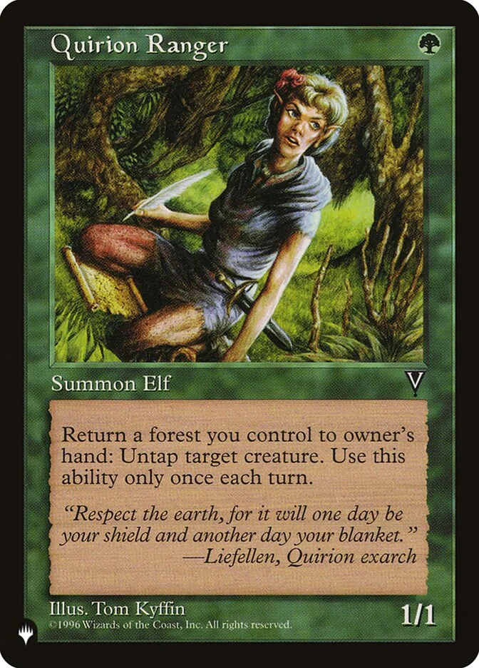 Quirion Ranger (The List) - Magic: The Gathering in TCG Land