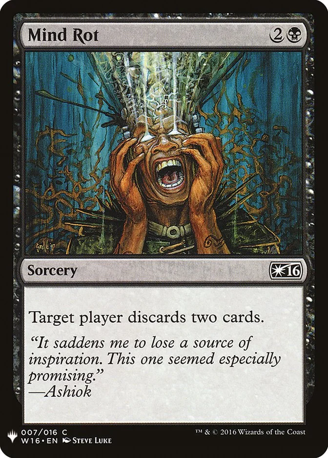 Mind Rot (The List) - Magic: The Gathering in TCG Land México