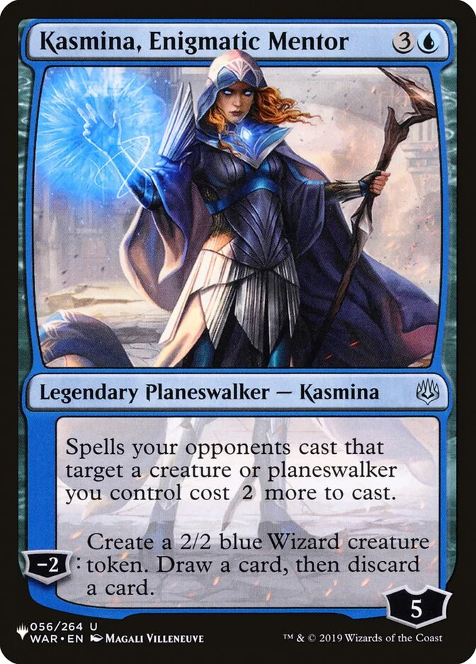 Kasmina, Enigmatic Mentor (The List) - Magic: The Gathering in TCG Land