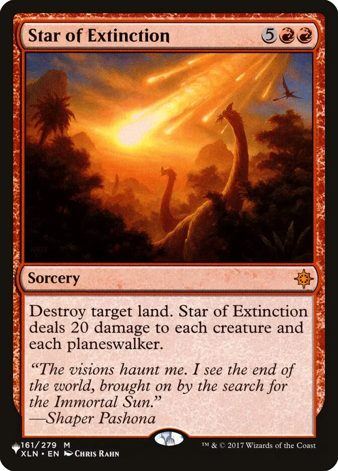 Star of Extinction (The List) - Magic: The Gathering in TCG Land