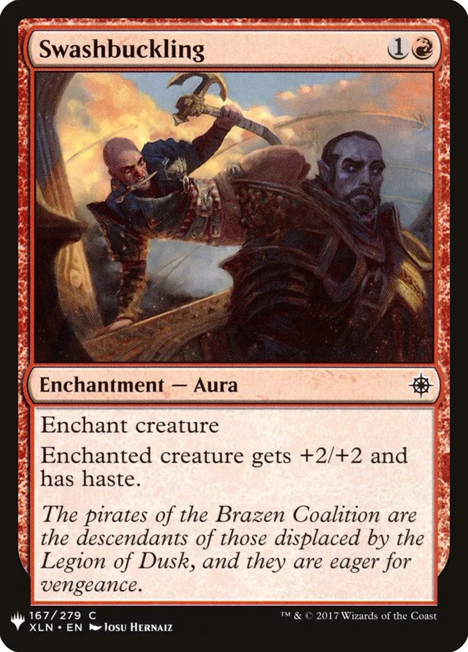Swashbuckling (The List) - Magic: The Gathering in TCG Land