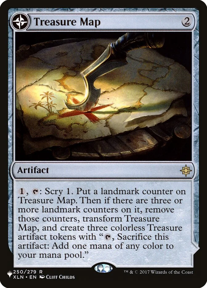 Treasure Map (The List) - Magic: The Gathering in TCG Land