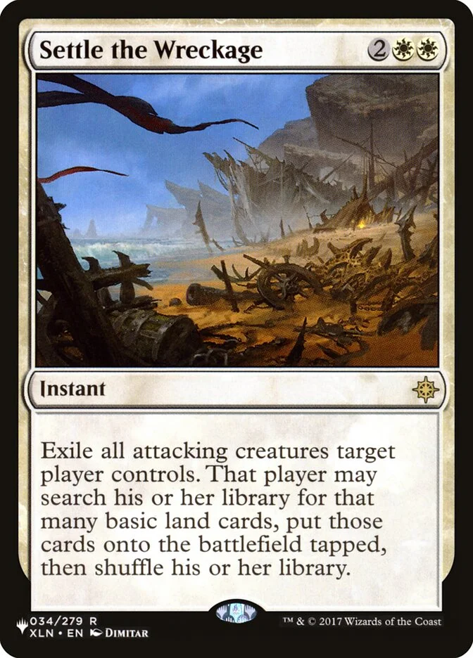 Settle the Wreckage (The List) - Magic: The Gathering in TCG Land