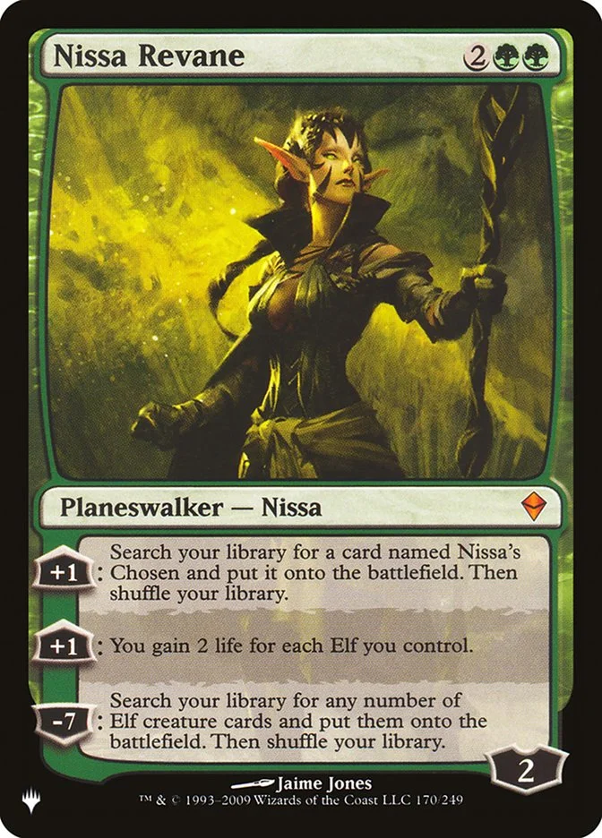Nissa Revane (The List) - Magic: The Gathering in TCG Land