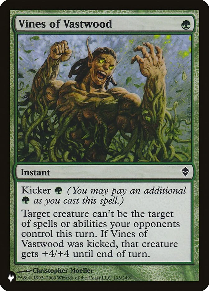 Vines of Vastwood (The List) - Magic: The Gathering in TCG Land
