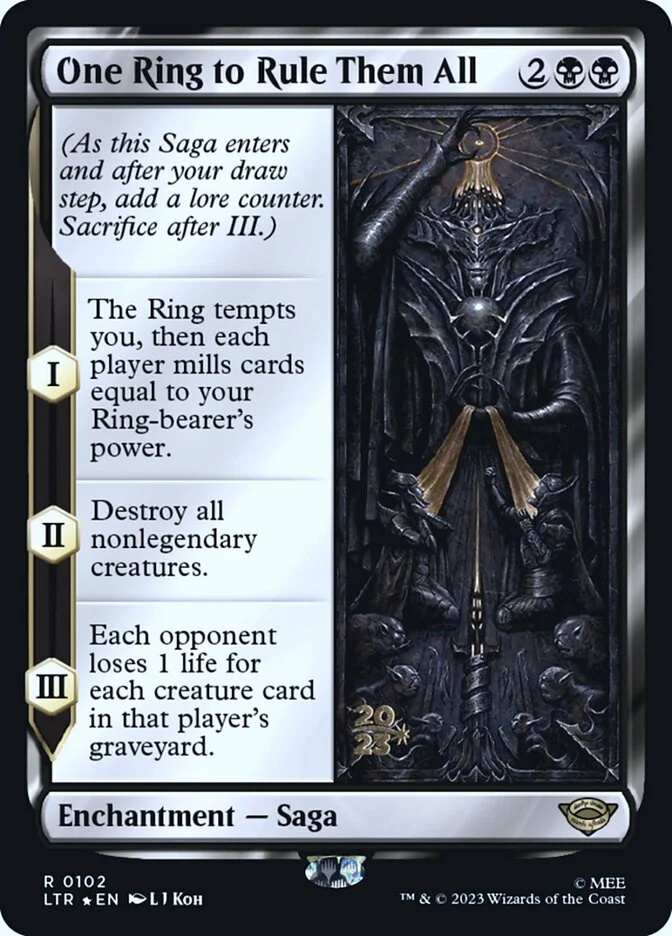 One Ring to Rule Them All (Tales of Middle-earth Promos) - Magic: The Gathering in TCG Land