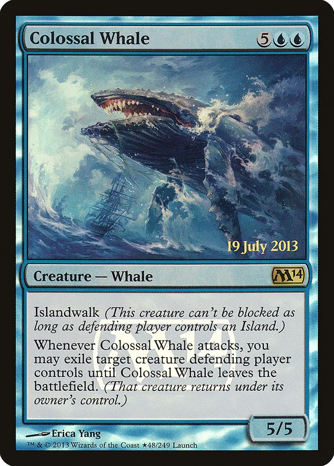 Colossal Whale (Magic 2014 Promos) - Magic: The Gathering in TCG Land
