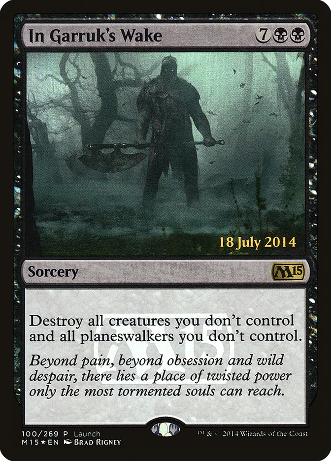 In Garruk's Wake (Magic 2015 Promos) - Magic: The Gathering in TCG Land