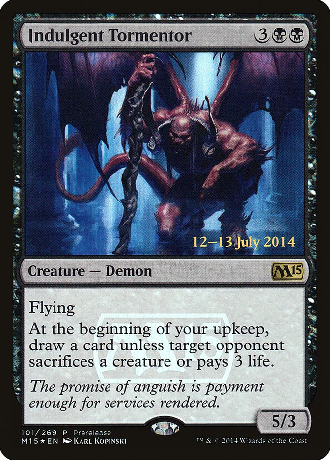 Indulgent Tormentor (Magic 2015 Promos) - Magic: The Gathering in TCG Land