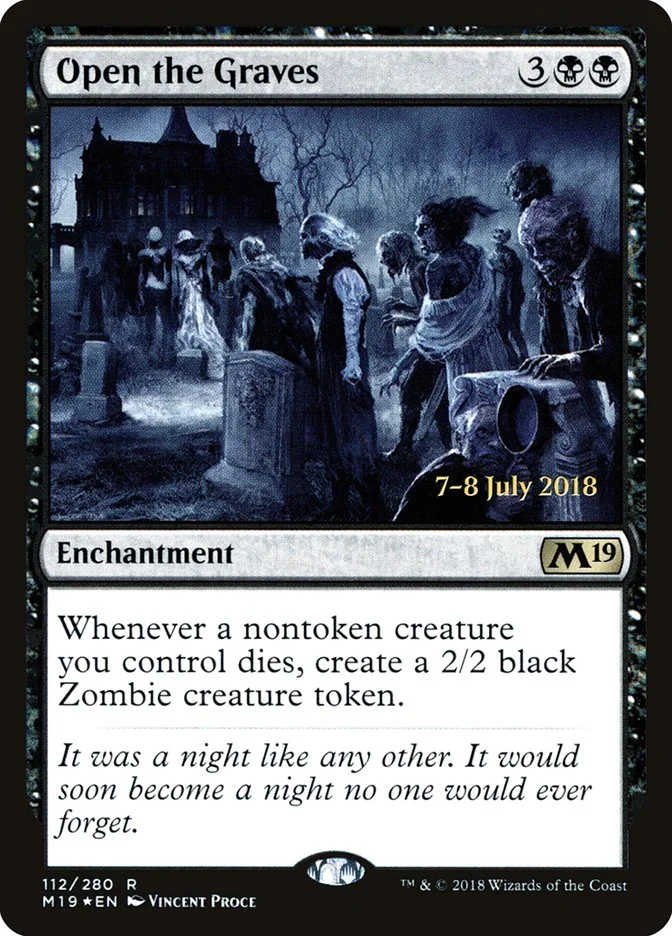 Open the Graves (Core Set 2019 Promos) - Magic: The Gathering in TCG Land