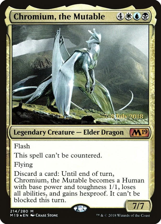 Chromium, the Mutable (Core Set 2019 Promos) - Magic: The Gathering in TCG Land