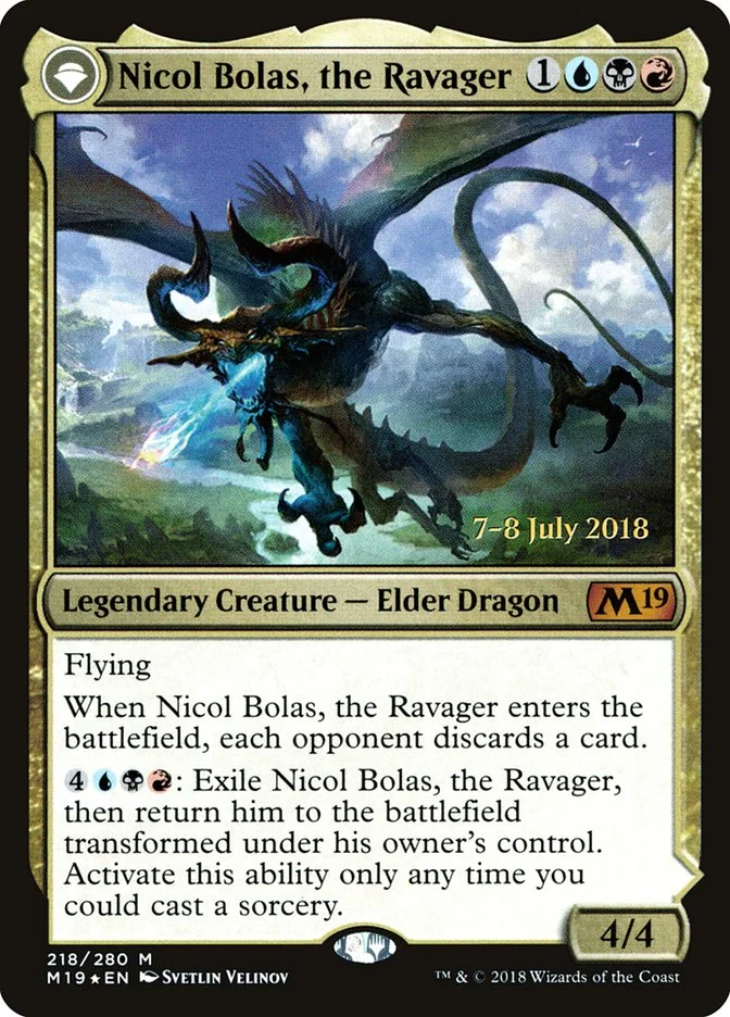 Nicol Bolas, the Ravager (Core Set 2019 Promos) - Magic: The Gathering in TCG Land