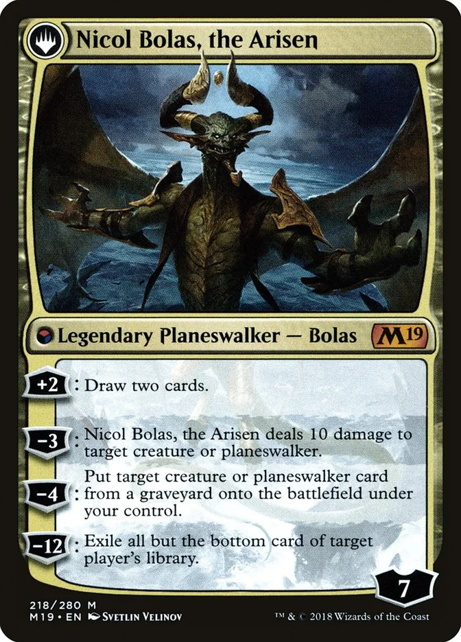 Nicol Bolas, the Arisen (Core Set 2019 Promos) - Magic: The Gathering in TCG Land