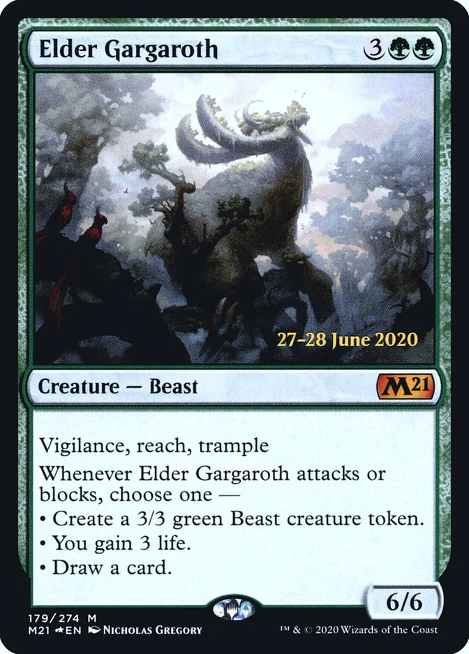 Elder Gargaroth (Core Set 2021 Promos) - Magic: The Gathering in TCG Land