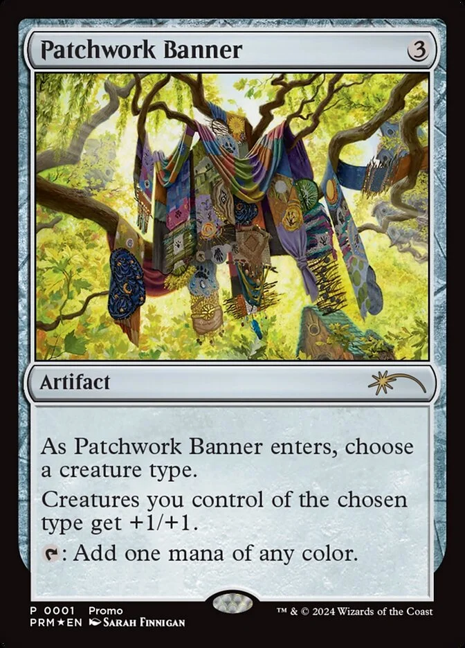 Patchwork Banner (Media and Collaboration Promos) - Magic: The Gathering in TCG Land
