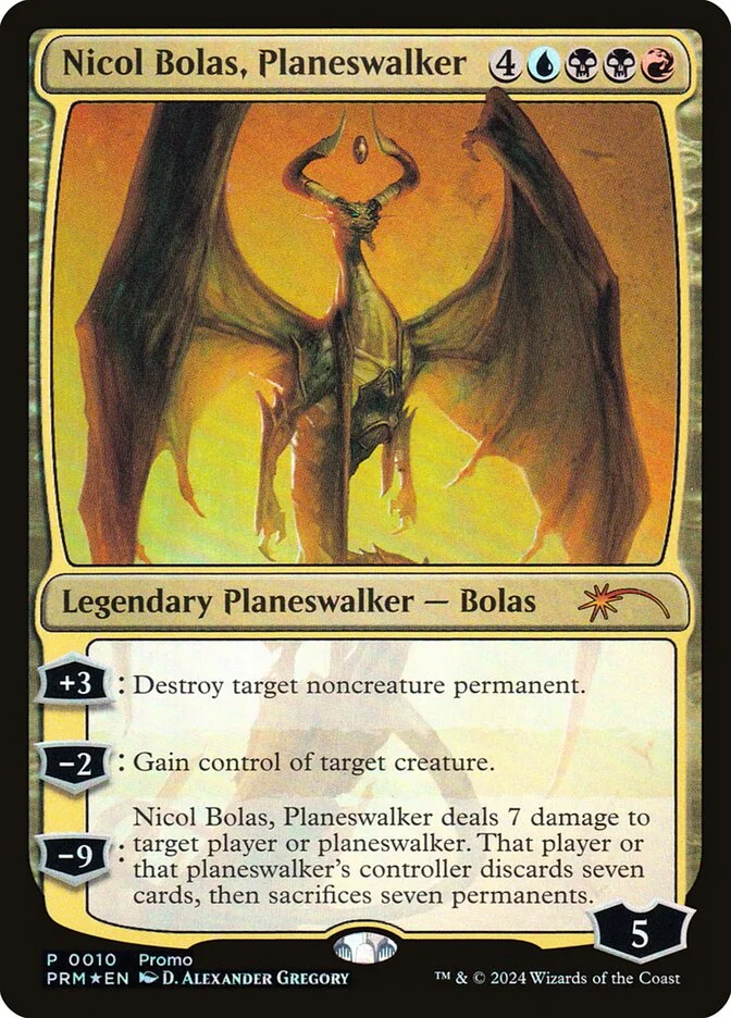 Nicol Bolas, Planeswalker (Media and Collaboration Promos) - Magic: The Gathering in TCG Land