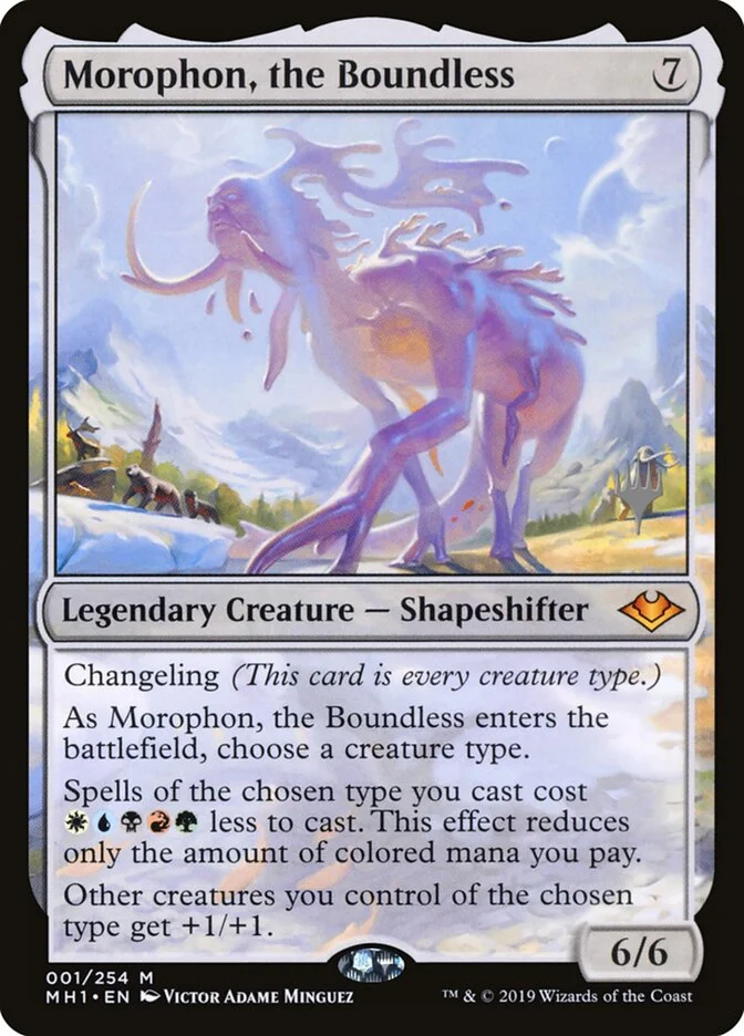 Morophon, the Boundless (Modern Horizons Promos) - Magic: The Gathering in TCG Land México