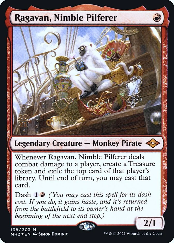 Ragavan, Nimble Pilferer (Modern Horizons 2 Promos) - Magic: The Gathering in TCG Land