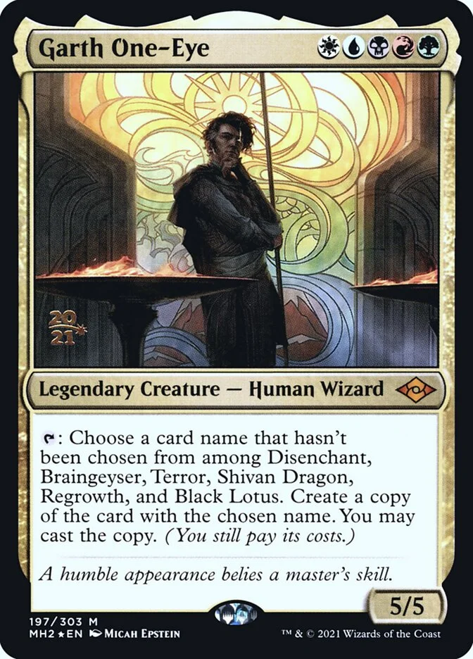 Garth One-Eye (Modern Horizons 2 Promos) - Magic: The Gathering in TCG Land México