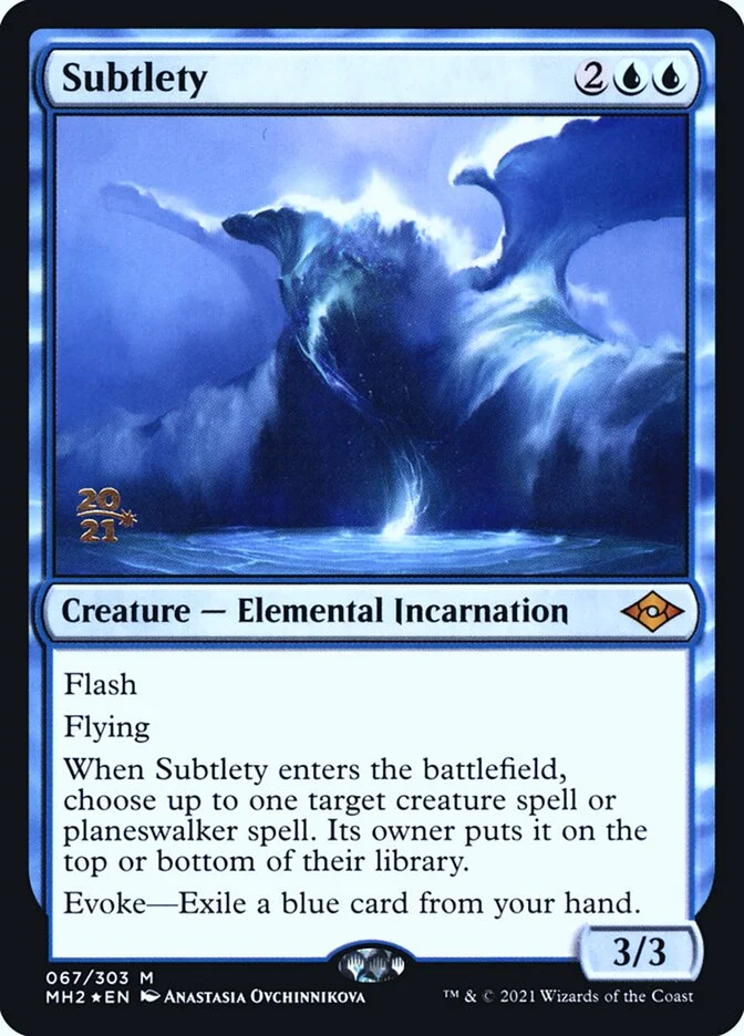 Subtlety (Modern Horizons 2 Promos) - Magic: The Gathering in TCG Land