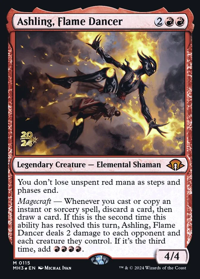 Ashling, Flame Dancer (Modern Horizons 3 Promos) - Magic: The Gathering in TCG Land