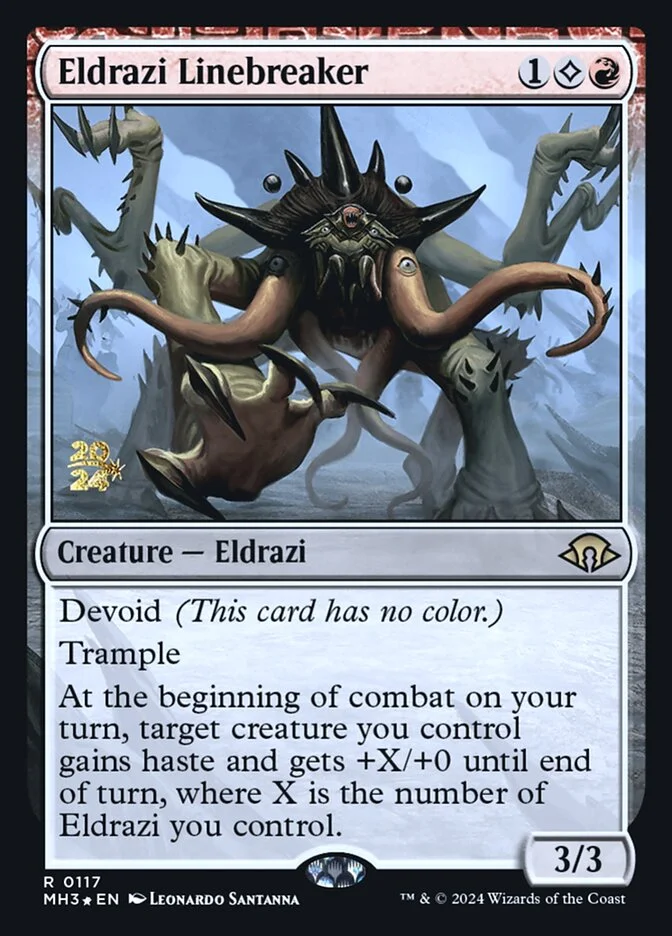 Eldrazi Linebreaker (Modern Horizons 3 Promos) - Magic: The Gathering in TCG Land