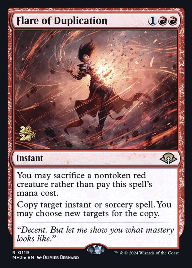 Flare of Duplication (Modern Horizons 3 Promos) - Magic: The Gathering in TCG Land
