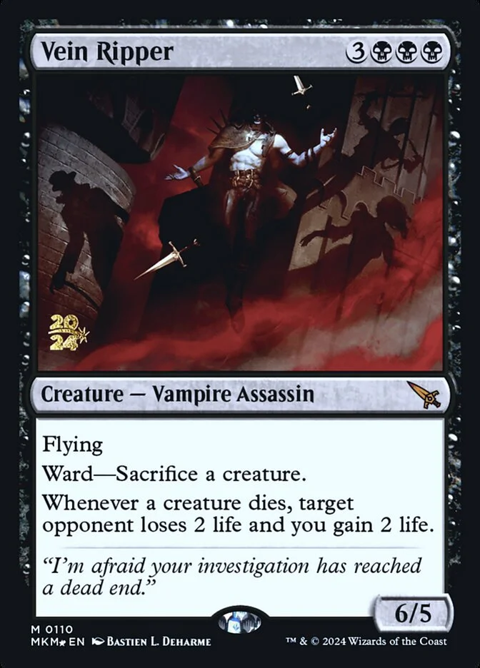 Vein Ripper (Murders at Karlov Manor Promos) - Magic: The Gathering in TCG Land