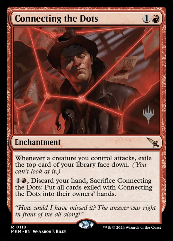 Connecting the Dots (Murders at Karlov Manor Promos) - Magic: The Gathering in TCG Land México