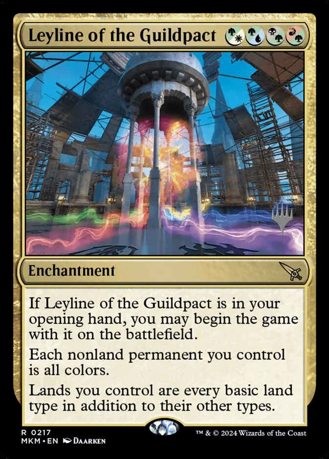 Leyline of the Guildpact (Murders at Karlov Manor Promos) - Magic: The Gathering in TCG Land