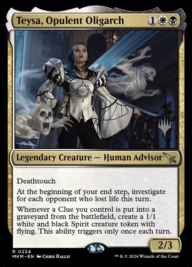Teysa, Opulent Oligarch (Murders at Karlov Manor Promos) - Magic: The Gathering in TCG Land