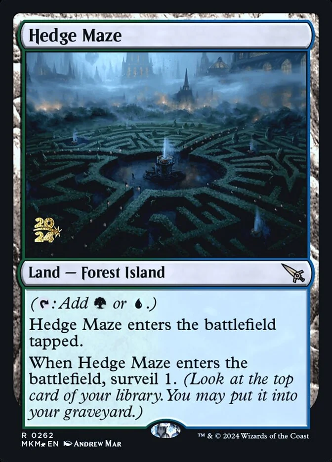 Hedge Maze (Murders at Karlov Manor Promos) - Magic: The Gathering in TCG Land México